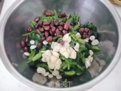 Make Vegetable spinach step 7