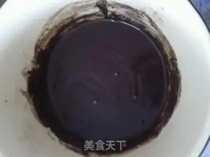 Make Slurped chocolate dent cake step 1