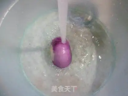 Make Onion peppers, fried silk step 3
