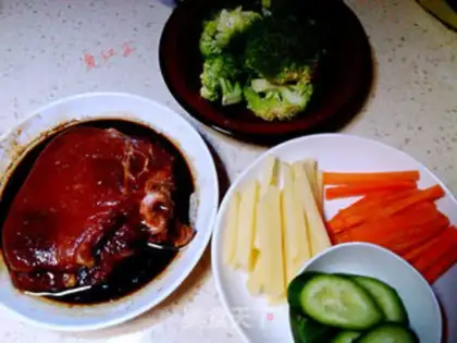 Make Pork dinner set step 0