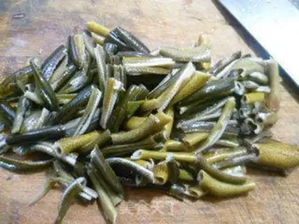 Make Onion peppers, fried silk step 5