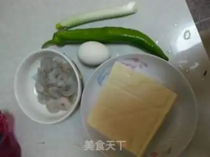 Make Shrimp egg sour tofu step 0