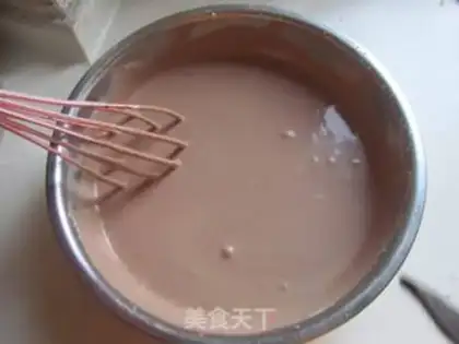 Make The rose mochamus cake step 11