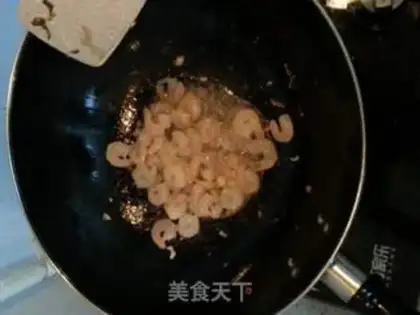 Make Shrimp egg sour tofu step 2