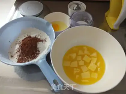 Make Coco cookies step 0