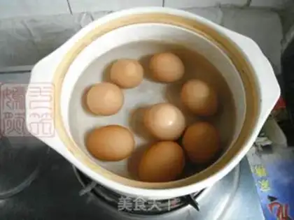 Make Tea eggs step 1