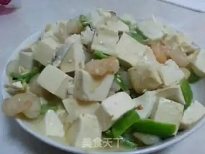 Make Shrimp egg sour tofu step 6