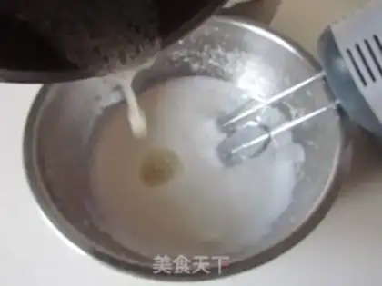 Make The rose mochamus cake step 21