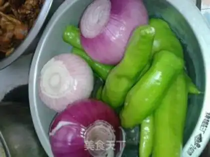 Make Xinjiang chicken step 1