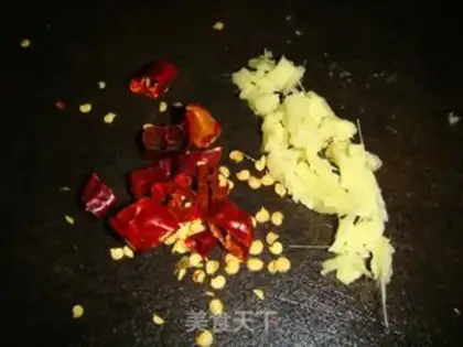 Make Garlic eggs dry step 2