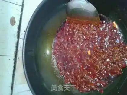 Make Xinjiang chicken step 4