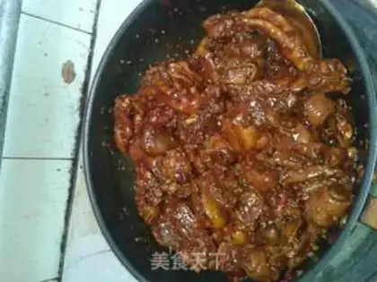 Make Xinjiang chicken step 5