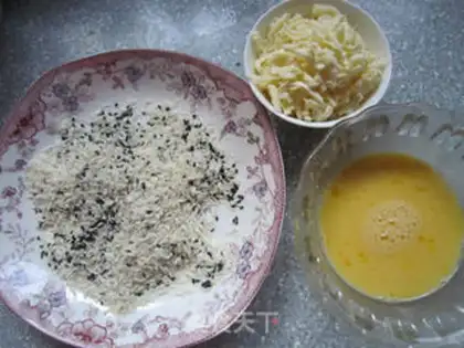 Make Scrambled cheeseball step 10