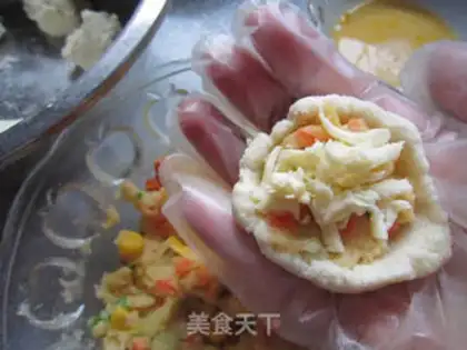 Make Scrambled cheeseball step 12