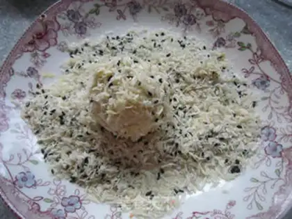Make Scrambled cheeseball step 16
