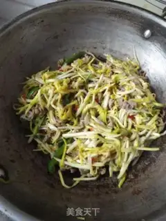 Make Garlic fried meat step 4