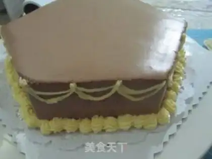 Make The rose mochamus cake step 36