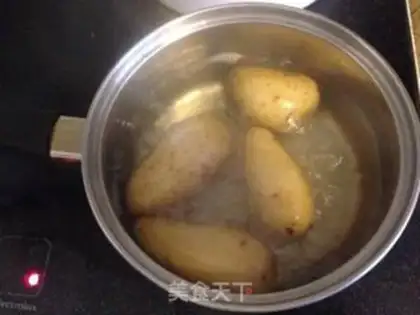 Make Fried cod with mashed potatoes step 2