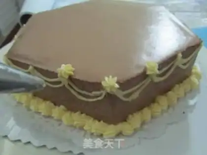 Make The rose mochamus cake step 37