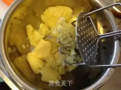 Make Fried cod with mashed potatoes step 3