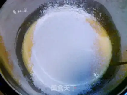 Make Sesame coconut egg rolls step 3