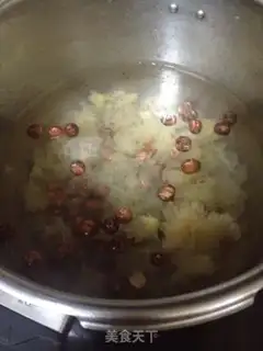 Make Silver ear soup step 2