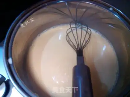 Make Cocoa ice cream step 1