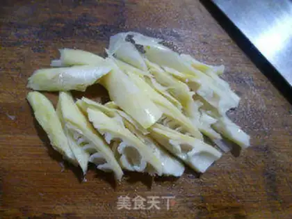 Make Crabs with green peppers step 2
