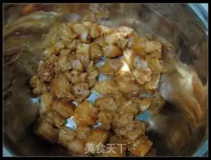 Make Fry chicken and rice step 5