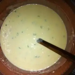 Make Onion pancakes step 2