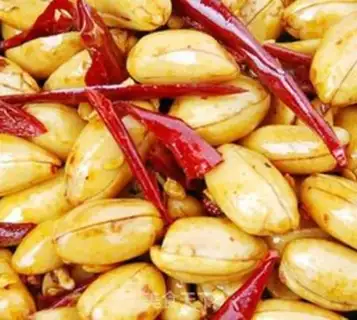 Make Spicy peanuts step 6