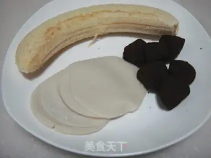 Make Skinned banana candy step 0
