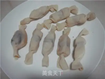 Make Skinned banana candy step 3