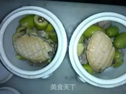 Make Abalone olive soup step 3
