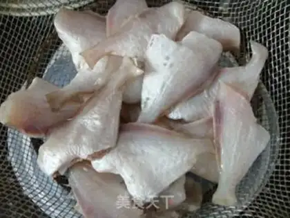Make Dried skinned fish step 0