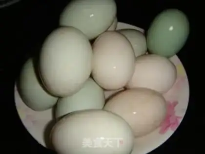 Make Homemade salt duck eggs step 1