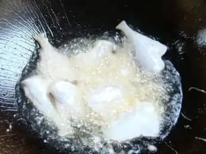 Make Dried skinned fish step 4