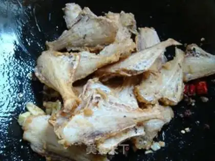 Make Dried skinned fish step 7