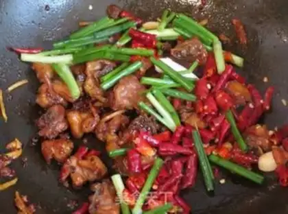 Make Spicy chicken step 6