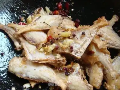 Make Dried skinned fish step 8
