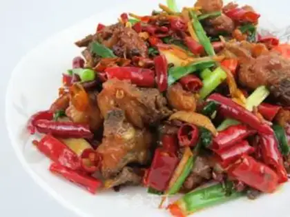 Make Spicy chicken step 7