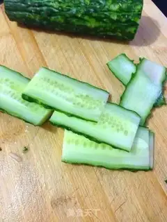 Make Orange cucumber step 2