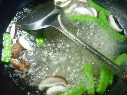 Make Frozen mushrooms step 2