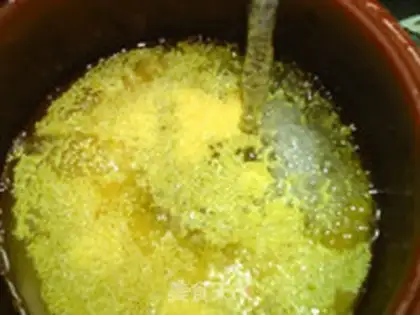 Make Lotus rice porridge step 2