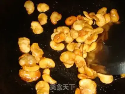 Make Hanging frost bean petals step 8