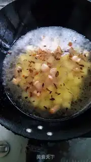 Make Lazy curry potatoes step 3