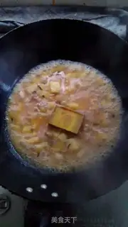Make Lazy curry potatoes step 4