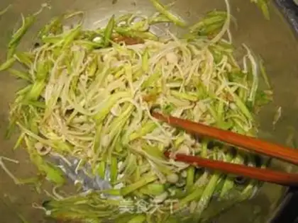 Make cucumber with a golden pin mushroom step 10