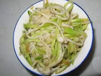 Make cucumber with a golden pin mushroom step 11