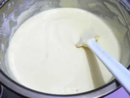 Make Butter birthday cake step 7